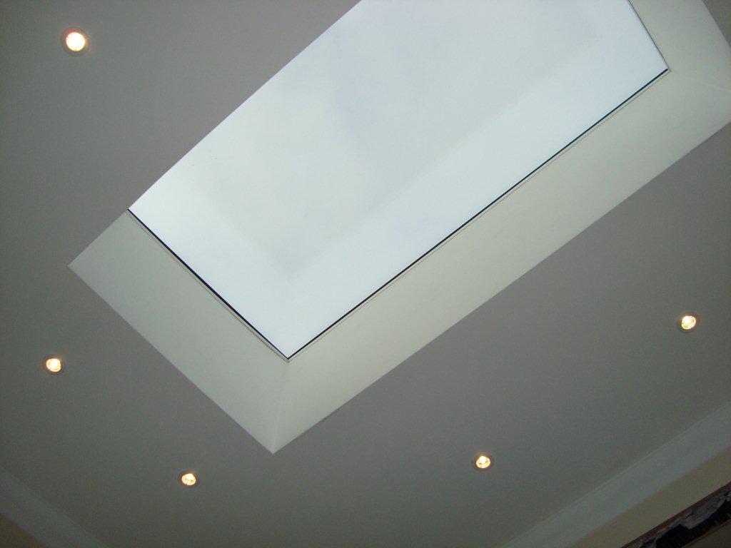 Internal view of skylight